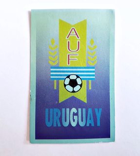 Copa Mundial 98': Lámina Especial Uruguay (Reciclado) [1998, Salo]