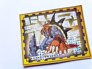 Digimon 1: Holograma Opción 8 (Reciclado) [1999, Salo]