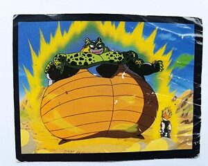 DBZ 4: Lámina 143 Borde Negro (A Pegar) [1999, Salo]