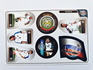Copa Mundial 2002: Lámina Rusia (2) (A Pegar) [2002, Salo]