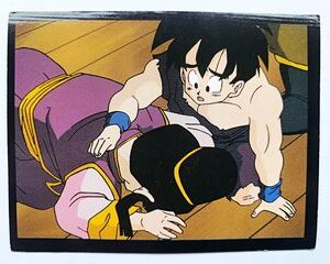 DBZ 4: Lámina 180 Borde Negro (A Pegar) [1999, Salo]