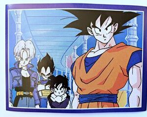 DBZ 3: Lámina 154 (A Pegar) [1998, Salo]