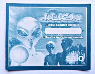 Invasion Alien: Lámina 7 (A Pegar) [1999, Salo]