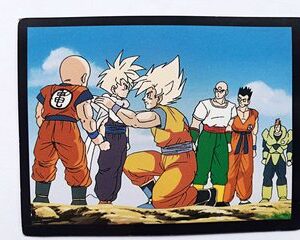DBZ 4: Lámina 87 Borde Negro (A Pegar) [1999, Salo]