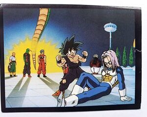 DBZ 4: Lámina 175 Borde Negro (A Pegar) [1999, Salo]