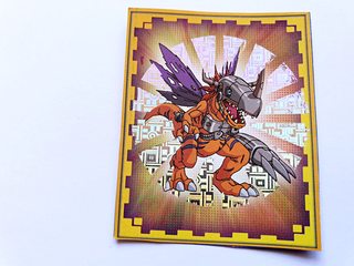 Digimon 1: Holograma Opción 5 (Reciclado) [1999, Salo]