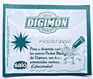 Digimon 1: Lámina 10 (A Pegar) [1999, Salo]