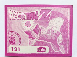 DBZ 4: Lámina 121 (A Pegar) [1999, Salo]