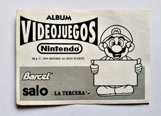 Nintendo 94': Lámina 138 (Reciclada) [1994, Salo]