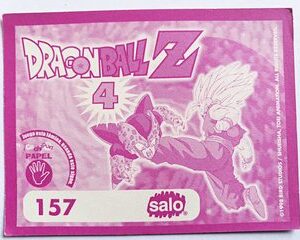 DBZ 4: Lámina 157 (A Pegar) [1999, Salo]