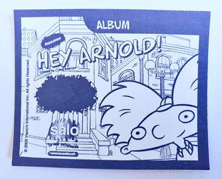 Hey Arnold: Lámina 21 (A Pegar) [2003, Salo]
