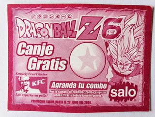 DBZ 6: Holograma K (Reciclado) [2000, Salo]