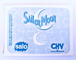 Sailor Moon 1: Lámina 133 (A Pegar) [1997, Salo]