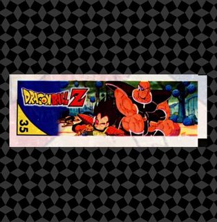 DBZ 3: Sticker Chicle 35 (A Pegar) [1998, Salo]