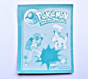 Pokémon Johto: Holograma S01 (A Pegar) [2002, Salo]