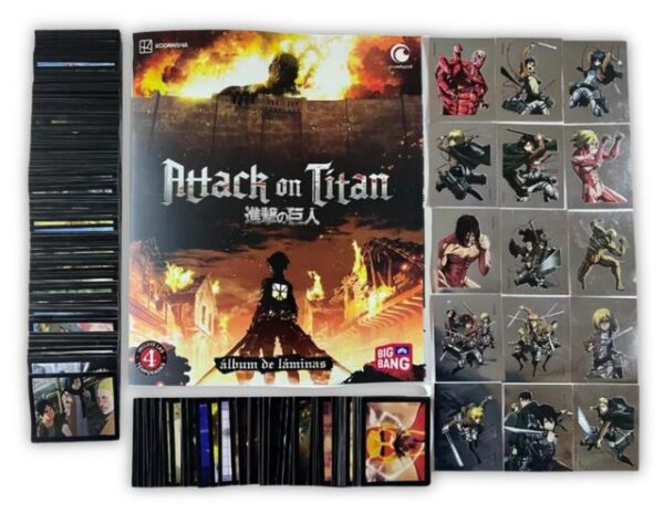 Ataque de Titanes 1: Álbum Completo A Pegar
