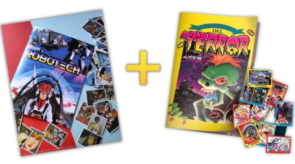 . Promos: Galeria + Robotech: Álbumes Completos A Pegar