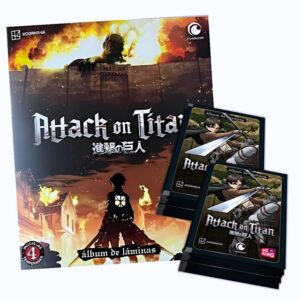 Ataque de Titanes 1: Álbum Vacīo + 25 Sobres