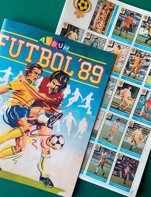 Fútbol 89': Completo A Pegar (Futbol 1989)