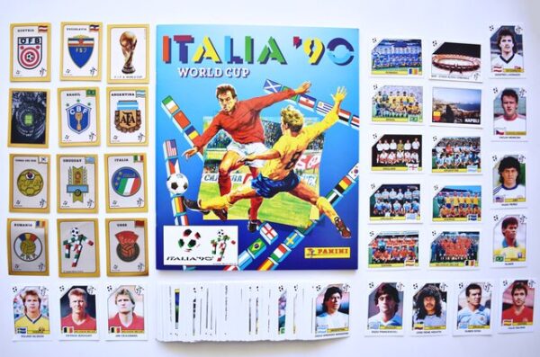 . Copa Mundial 90' Italia: Álbum Completo A Pegar [Ultimas Unidades]