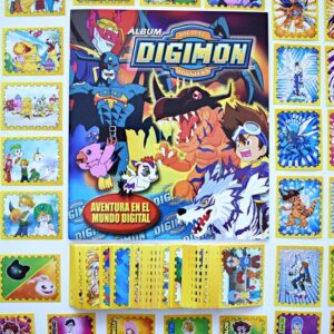 . Digimon 1: Álbum Completo A Pegar