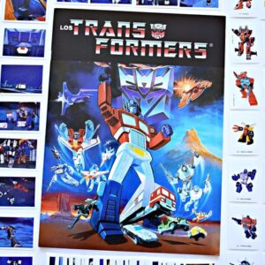 . 1 Álbum: Transformers 86': Álbum Completo A Pegar