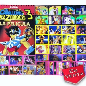 Caballeros Del Zodiaco 3: Álbum Completo A Pegar [Últimas Unidades]