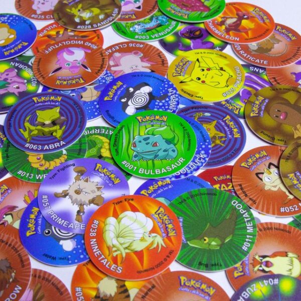 Pokémon, Tazos 1ra Generación [Colección Completa] V2