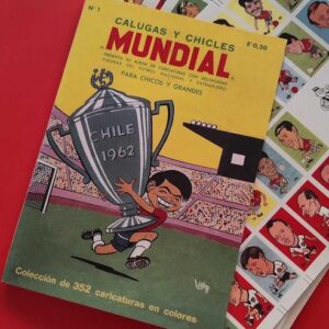 Copa Mundial 62' Cabezones: Álbum Completo A Pegar