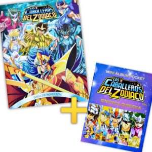 . Álbum Promo: Caballeros Del Zodiaco [Grande & Mini] Álbumes Completos A Pegar