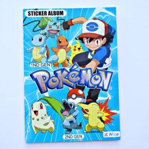 Pokémon, 1era y 2da Generación: Álbum Completo A Pegar