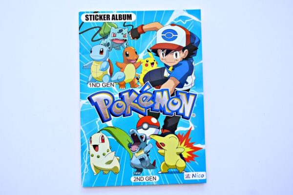 Pokémon, 1era y 2da Generación: Álbum Completo A Pegar