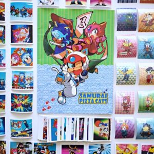 Samurai Pizza Cats: Álbum Completo A Pegar