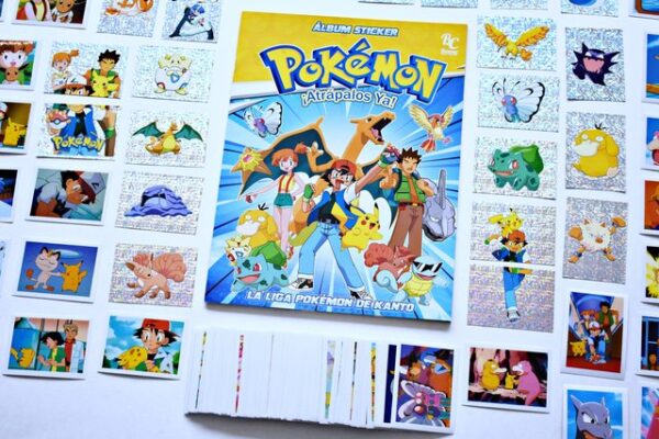 Pokémon, Kanto Liga: Álbum Completo A Pegar