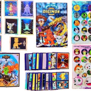 . Digimon Mini Album: Álbum Completo A Pegar