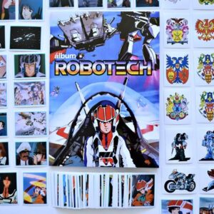 . 1 Álbum: Robotech 87' [Azul]: Álbum Completo A Pegar