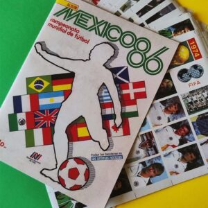 Copa Mundial 86' Mexico: Álbum Completo A Pegar