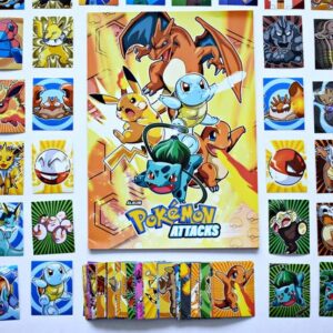 Pokémon, Attacks: Álbum Completo A Pegar