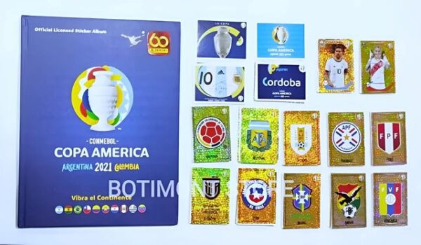 Copa América 2021 Argentina Colombia [Tapa Dura]: Álbum Completo A Pegar