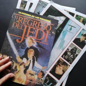 Star Wars El Regreso del Jedi (1983): Álbum Completo A Pegar