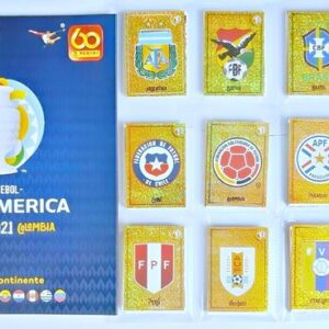 Copa América 2021 Argentina Colombia: Álbum Completo A Pegar