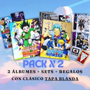 . PROMO Hunter X [Colección]: 2 Álbumes Completos A Pegar [Últimas Unidades]