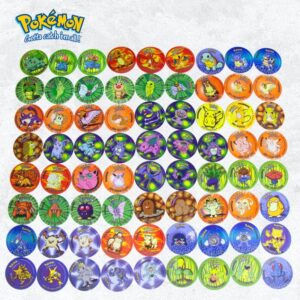 Pokémon, Tazos 1ra Generación [Colección Completa]