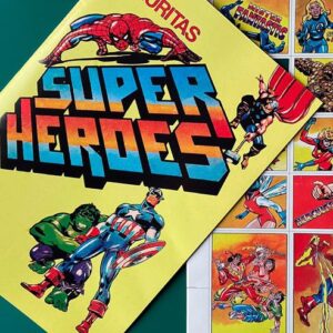SUPER HEROES: Álbum Completo Para Pegar