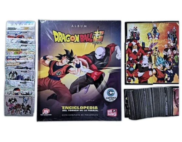 Dragon Ball Super Enciclopedia (Big-Bang): Álbum Completo Con láminas pegas