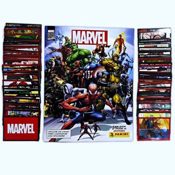 Marvel 80 Años: Álbum Completo A Pegar