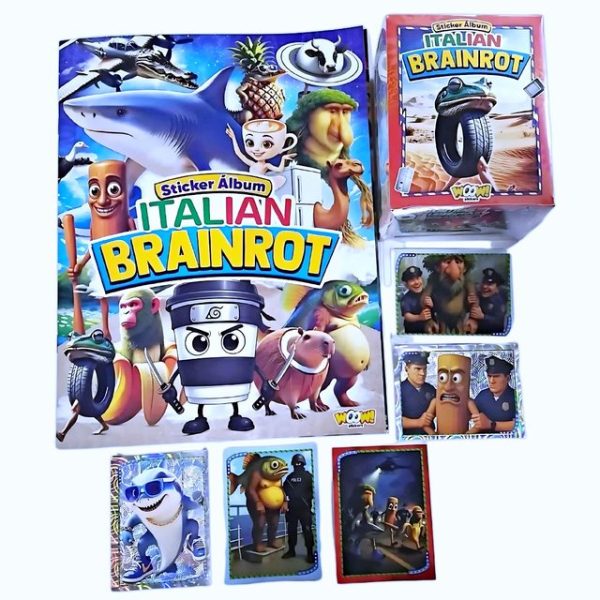 Italian Brainrot: Álbum Completo A Pegar