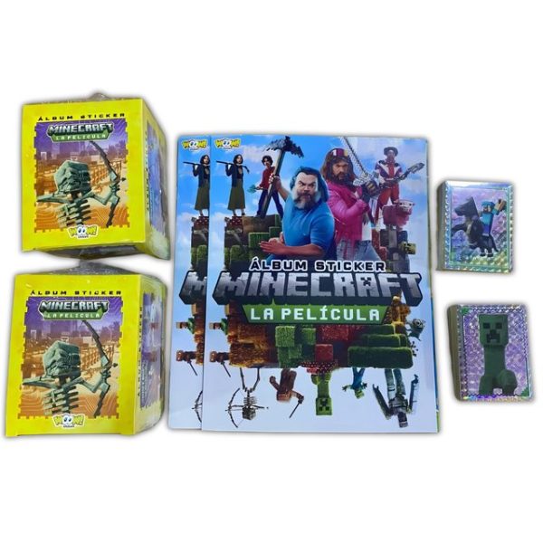 Minecraft: Álbum Completo A Pegar