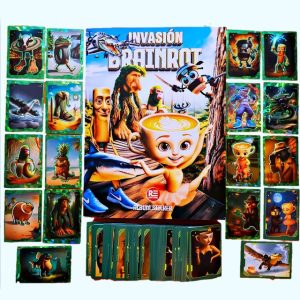 Invasion Brainrot: Álbum Completo A Pegar